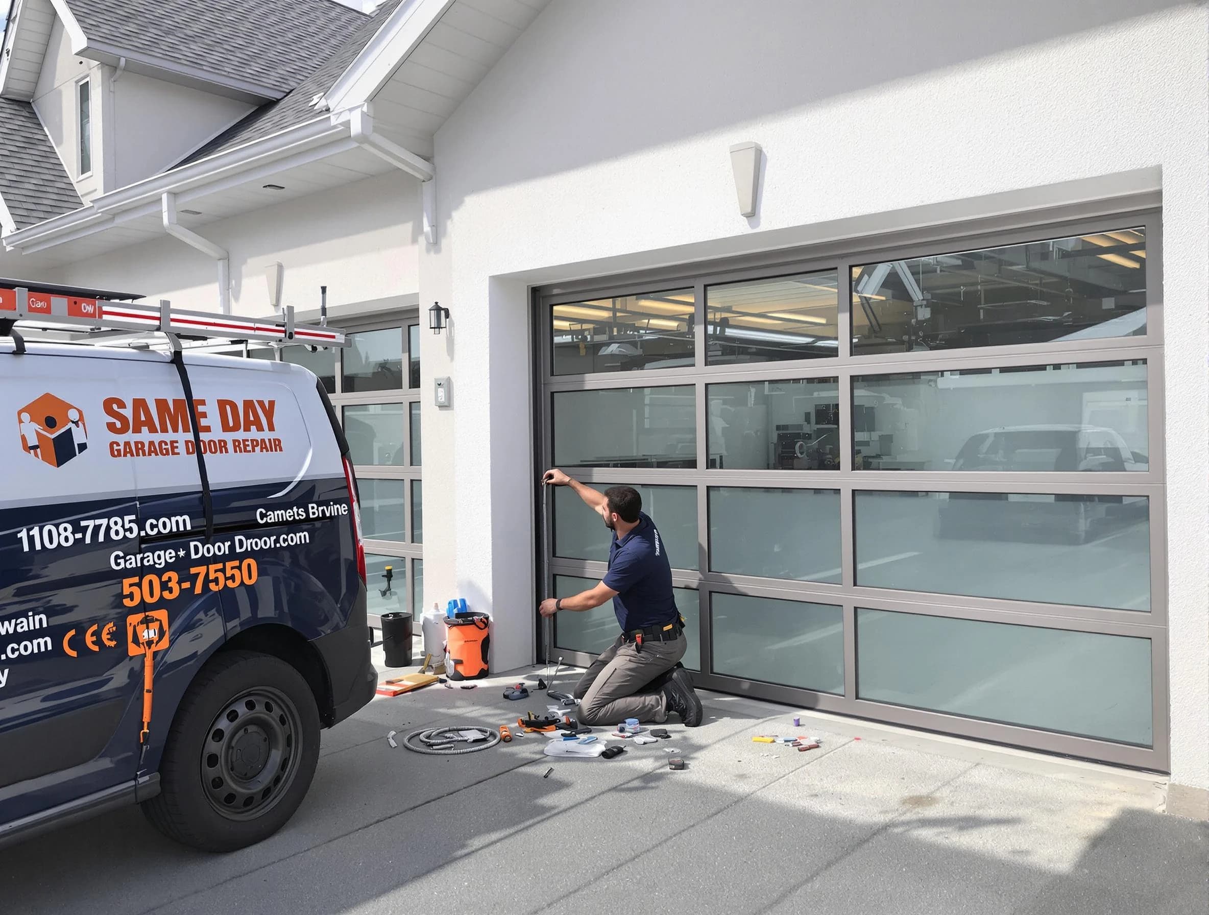 Same-day garage door repair service by Firestone Garage Door Repair in Firestone