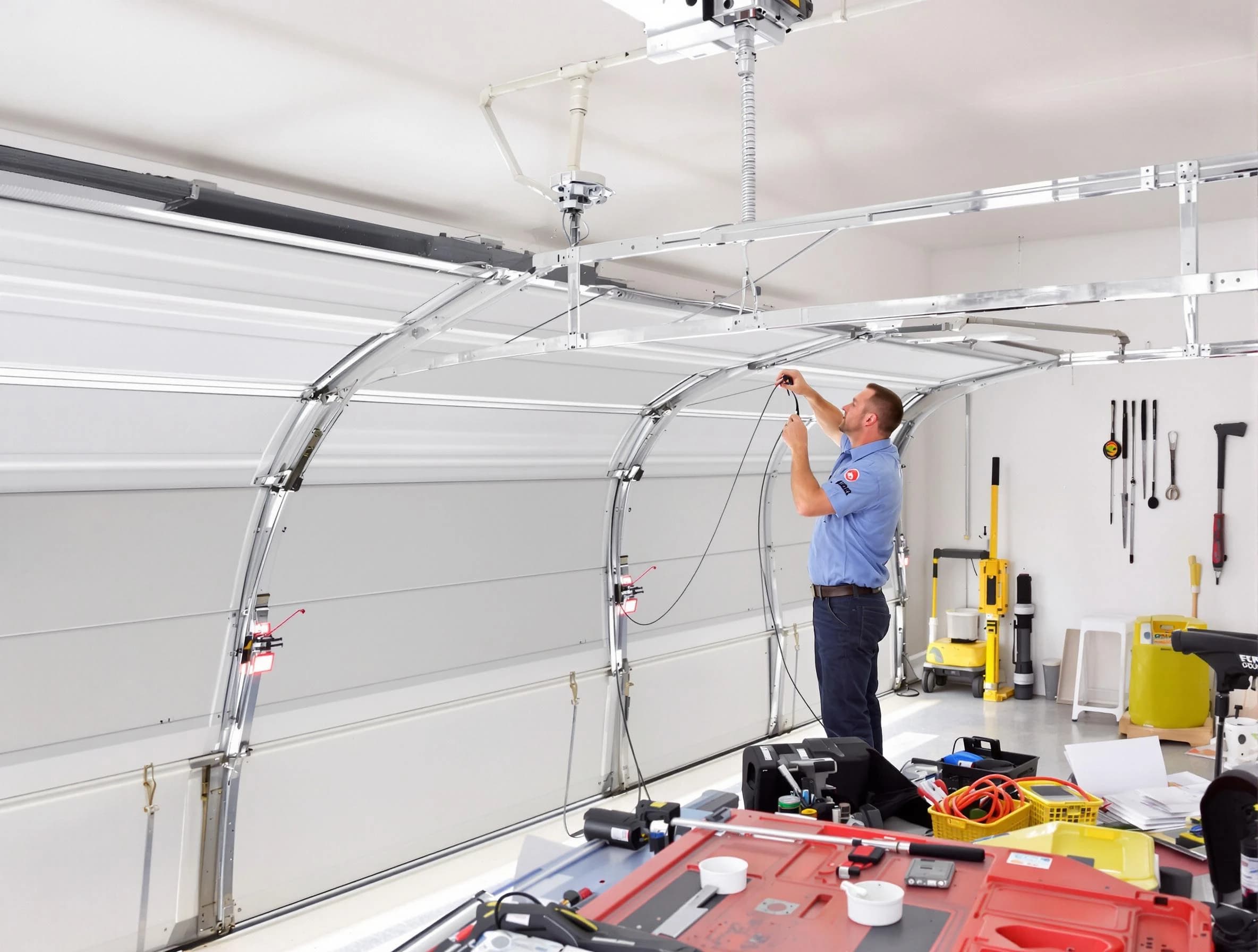 Garage door cable repair service by Firestone Garage Door Repair in Firestone