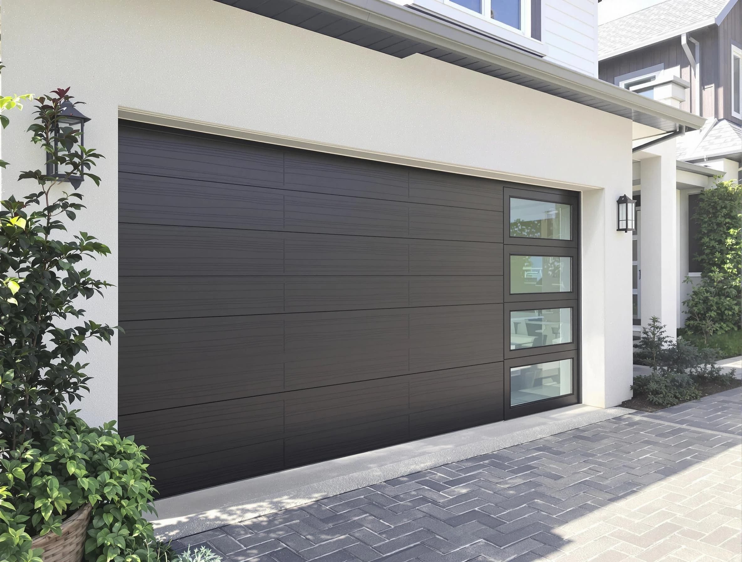 Custom garage door installation by Firestone Garage Door Repair in Firestone