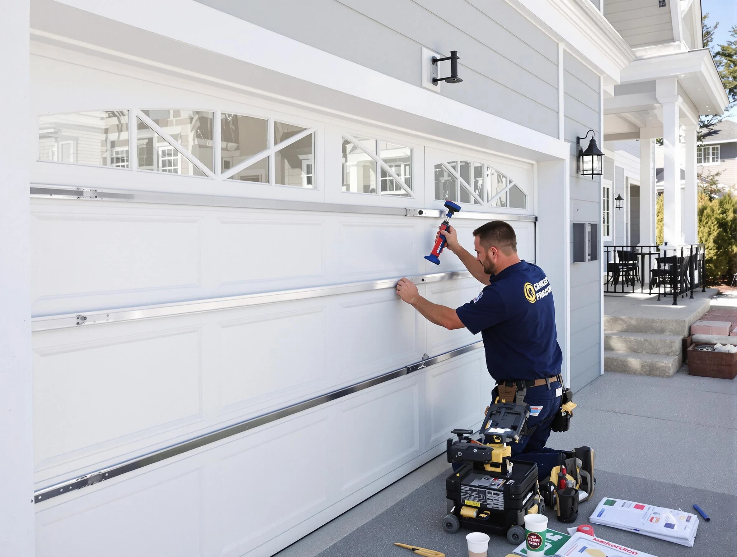 Professional garage door installation by Firestone Garage Door Repair in Firestone