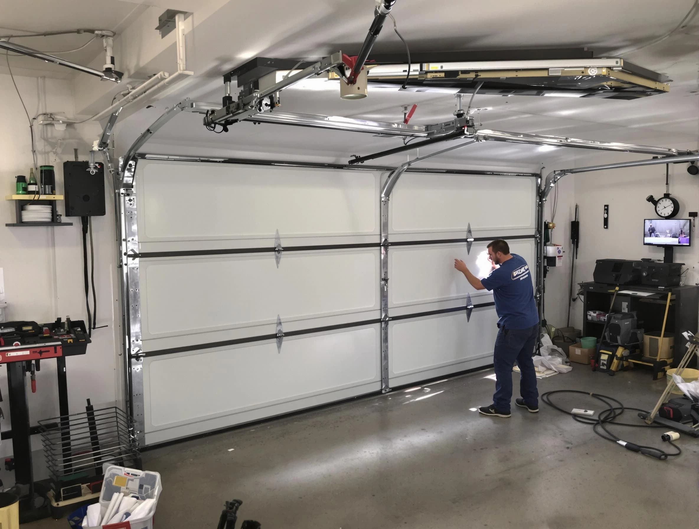 Professional garage door repair service by Firestone Garage Door Repair in Firestone