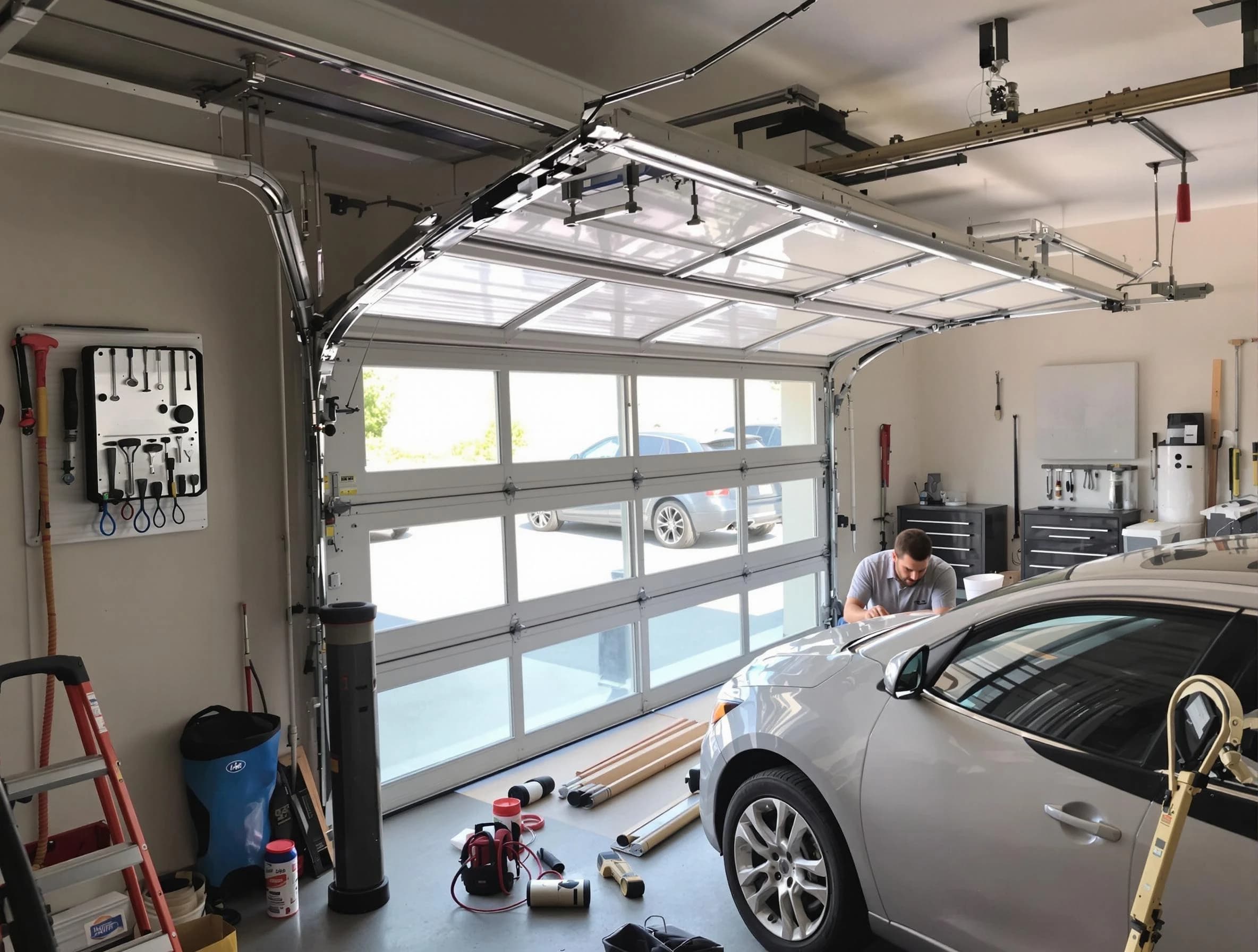 Garage door noise reduction service by Firestone Garage Door Repair in Firestone