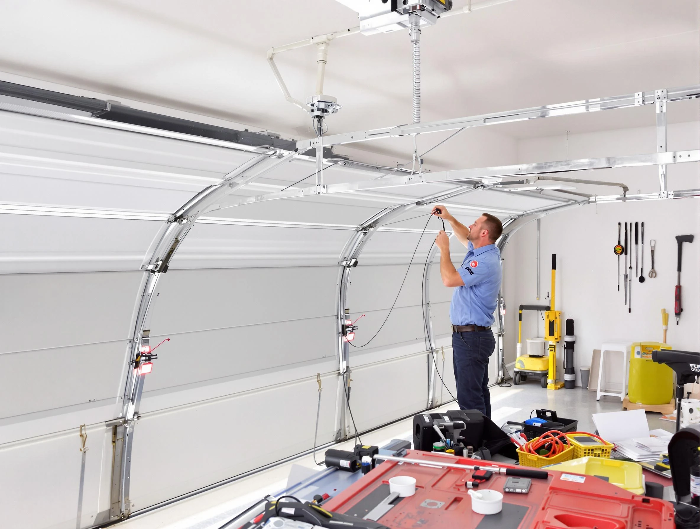 Garage door cable repair service by Firestone Garage Door Repair in Firestone