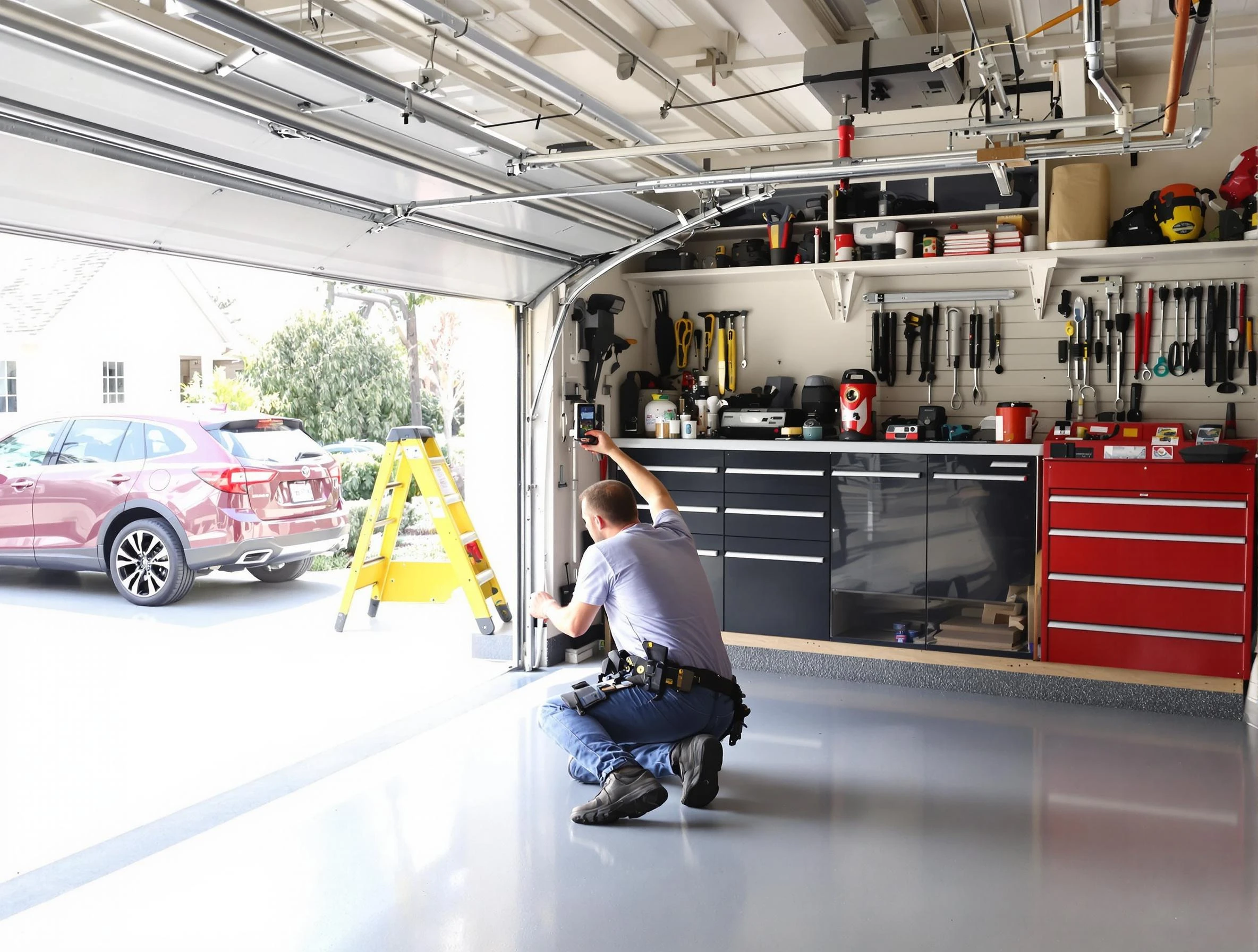 Local garage door repair service by Firestone Garage Door Repair in Firestone