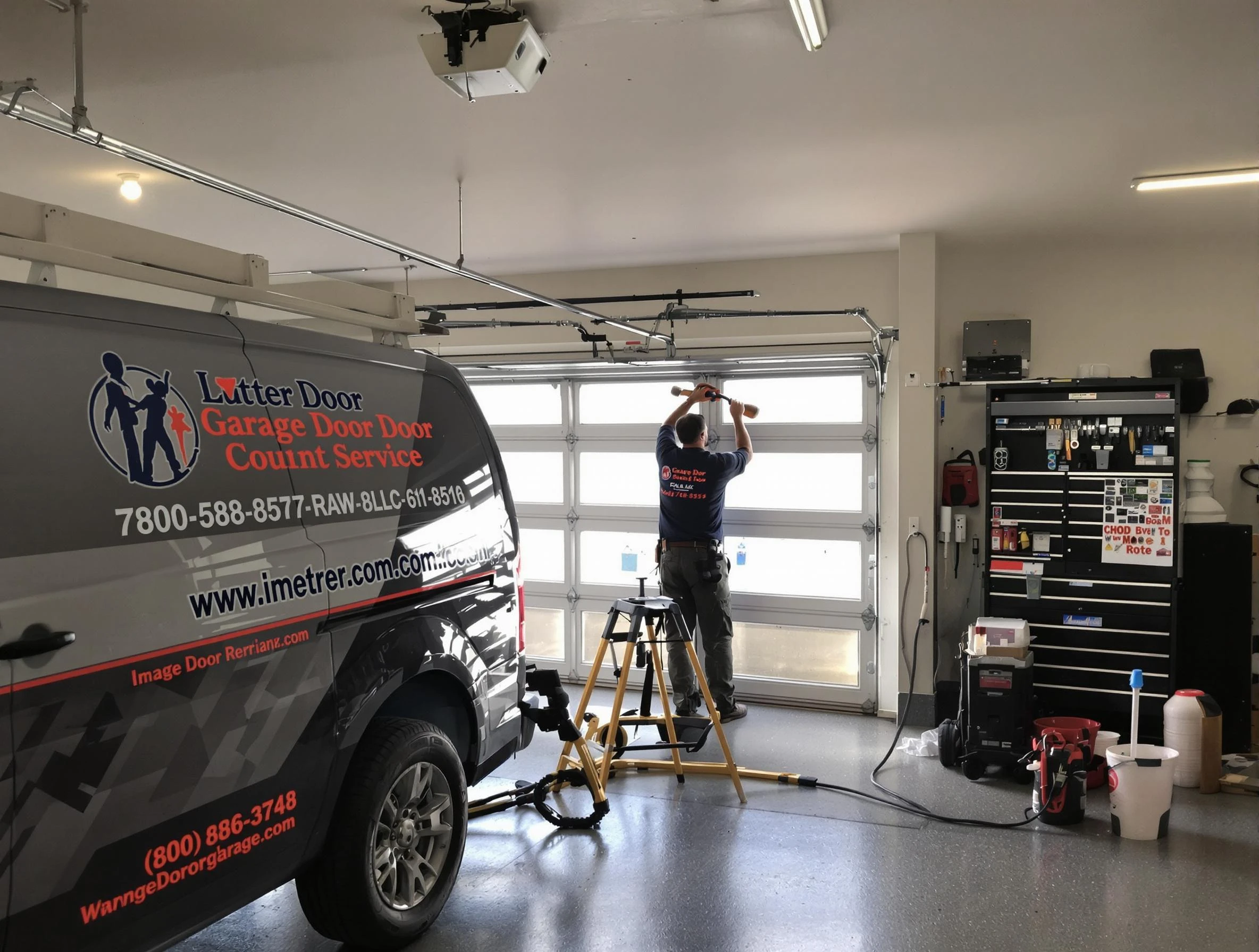 Firestone Garage Door Repair rapid response team performing same-day repair in Firestone